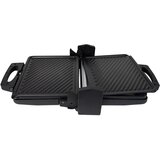 Silva KG2410 Kontaktni roštilj 1700 W, 2 termostata, crna mat | shoptok.hr