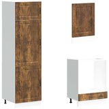  7-dijelni set kuhinjskih ormarića "Porto" dimljeni hrast, inženjersko drvo | shoptok.hr