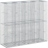  Gabionski uzdignuti krevet 2 pcs Srebrno 170 x 50 x 150 cm | Eponuda.com