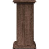 vidaXL Stalak za izložbu s spremištem boja hrasta 31x30x60 cm drveni | shoptok.hr