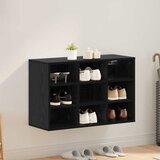  Ormar za cipele Crni hrast 77,5 x 30 x 51 cm Konstruirano drvo | shoptok.hr