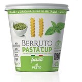 PASTA BERRUTO Fusilli sa zelenim pestom Pastacup 70g Cene