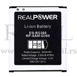 REAL POWER baterija za samsung J200 / G360 / G361 galaxy J2 / core prime (eb-bg360cbc) 2200mAh | ePonuda.com