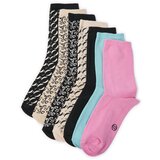 Orsay Súprava siedmich pairs of women's socks in beige and black - Women | Shoptok.si