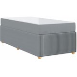  Krevetna konstrukcija Svijetlo siva 80 x 200 cm tkanina | shoptok.hr