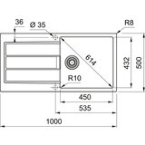 Franke SUDOPER S2D 611-100 Crna, (143.0590.212) | shoptok.hr