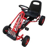  Rdeči Go Kart na pedala z nastavljiv sedežem | Shoptok.si