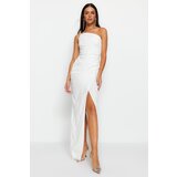 Trendyol evening & prom dress - ecru - shift | shoptok.hr