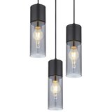 Globo 21000-3HB - visilica na sajli annika 3xE27/25W/230V prečnik 30 cm crna | Eponuda.com