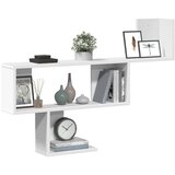  Zidna polica bijela 100x15x70 cm od konstruiranog drva | Eponuda.com