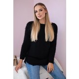 Kesi Włoski Fluffy sweater black | Shoptok.si