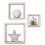 Five police cube 3/1 25x9x25cm mdf natur | shoptok.hr