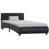  Okvir za krevet od umjetne kože s LED svjetlom crni 100x200 cm | shoptok.hr