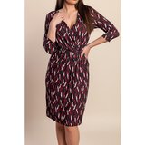 Fenzy Midi Haljina S Printom, Crvena | shoptok.hr