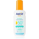 Astrid Sun Sensitive mlijeko za sunčanje u spreju SPF 50+ s visokom UV zaštitom 150 ml | shoptok.hr