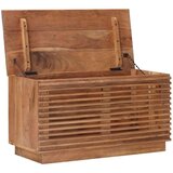  Kutija za spremanje s pohranom Prirodna 85 x 40 x 46 cm | shoptok.hr