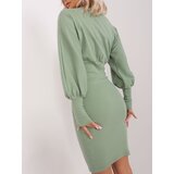 RUE PARIS Dress-RV-SK-6079.65-Pistachio | Shoptok.si