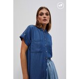 Marisse Women's Shirt L-Ko-4008 Dark Blue Cene