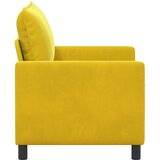 SOFA Žuta 126 x 81 x 87,5 cm Baršun | Eponuda.ba