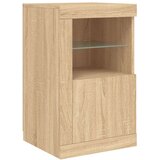  Komoda z LED lučkami sonoma hrast 123x37x67 cm | Shoptok.si