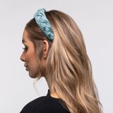 Notino Grace Collection Braided velvet headband traka za glavu | shoptok.hr