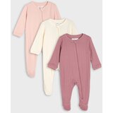 Sinsay Pamučni kombinezoni od rebrastog pletiva 3 pack | shoptok.hr
