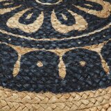  Ručno rađeni tabure plavi 45 x 30 cm od jute | Eponuda.com
