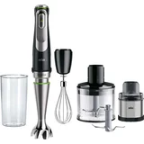 MultiQuick 9 MQ9138XI blender 0.6 L Immersion blender 1200 W Black, Stainless steel