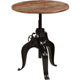 Barska barski stol od masivnog obnovljenog drva 75 x (76 - 110) cm | shoptok.hr