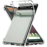 Techsuit Silikonska futrola s ojačanim rubovima za Google Pixel 9 - Prozirna | shoptok.hr