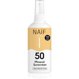 Naif Sun Mineral Sunscreen SPF 50 zaščitno pršilo za sončenje SPF 50 100 ml Cene
