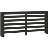  Pokrov za radijator crni 175x20x82 cm konstruirano drvo | shoptok.hr