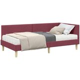  Kotni okvir postelje z matrico Drugo 2 pcs Siva blago, (5000123423) | Shoptok.si