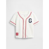 GAP Baby sweatshirt shirt with buttons Baseball Americana - Boys | shoptok.hr