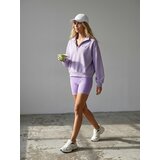 Sinsay Pamučna half-zip dukserica s vezenim natpisom | shoptok.hr