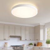  Brilagi - LED prigušiva. svetiljka GLASS POOL DOUBLE LED/80W/230V 60 cm bela + daljinski upravljač | Eponuda.com