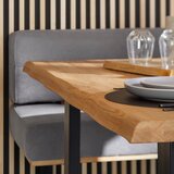Zandiara jedilna miza canu, divji hrast, 140x90 | Shoptok.si