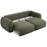 Makamii Zelena sklopiva/s prostorom za odlaganje sofa od samta 266 cm Kini – | shoptok.hr