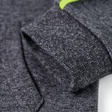  Dječja majica s kapuljačom i patentnim zatvaračem siva prošarana 92 | shoptok.hr