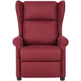  Naslonjač od tkanine crvena boja vina | shoptok.hr