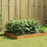  Povišena vrtna gredica 100 x 100 x 26 cm od čelika COR-TEN | shoptok.hr