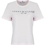 Tommy Hilfiger REG CORP LOGO C-NK SS Ružičasta Cijene