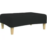 vidaXL Stolček za noge črn 77x55x31 cm blago, (21204657)