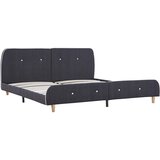 Furnova Posteljni okvir temno sivo blago 160x200 cm, (21936848) | Shoptok.si
