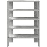  Stalak za cipele boja betona 61x32x87,5 cm konstruirano drvo | shoptok.hr