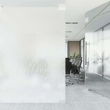  Prozorska folija matirana s uzorkom zvijezda 90 x 500 cm PVC | shoptok.hr