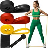  Set elastičnih trakov za vadbo – 3 kosi (6 kg, 15 kg, 30 kg) + kavelj + trening načrt cene