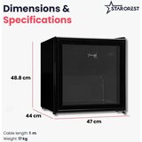 Starcrest hladilnik SBC-5010BK | Shoptok.si
