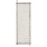 Lorena Canals Kremno bel pralen ročno tkan bombažen tekač 80x230 cm Cuisine Natural – Cene