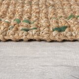 Flair Rugs Zeleni/u prirodnoj boji obostrani/ručno rađen juten tepih 120x170 cm Jute Boucle Green – | shoptok.hr